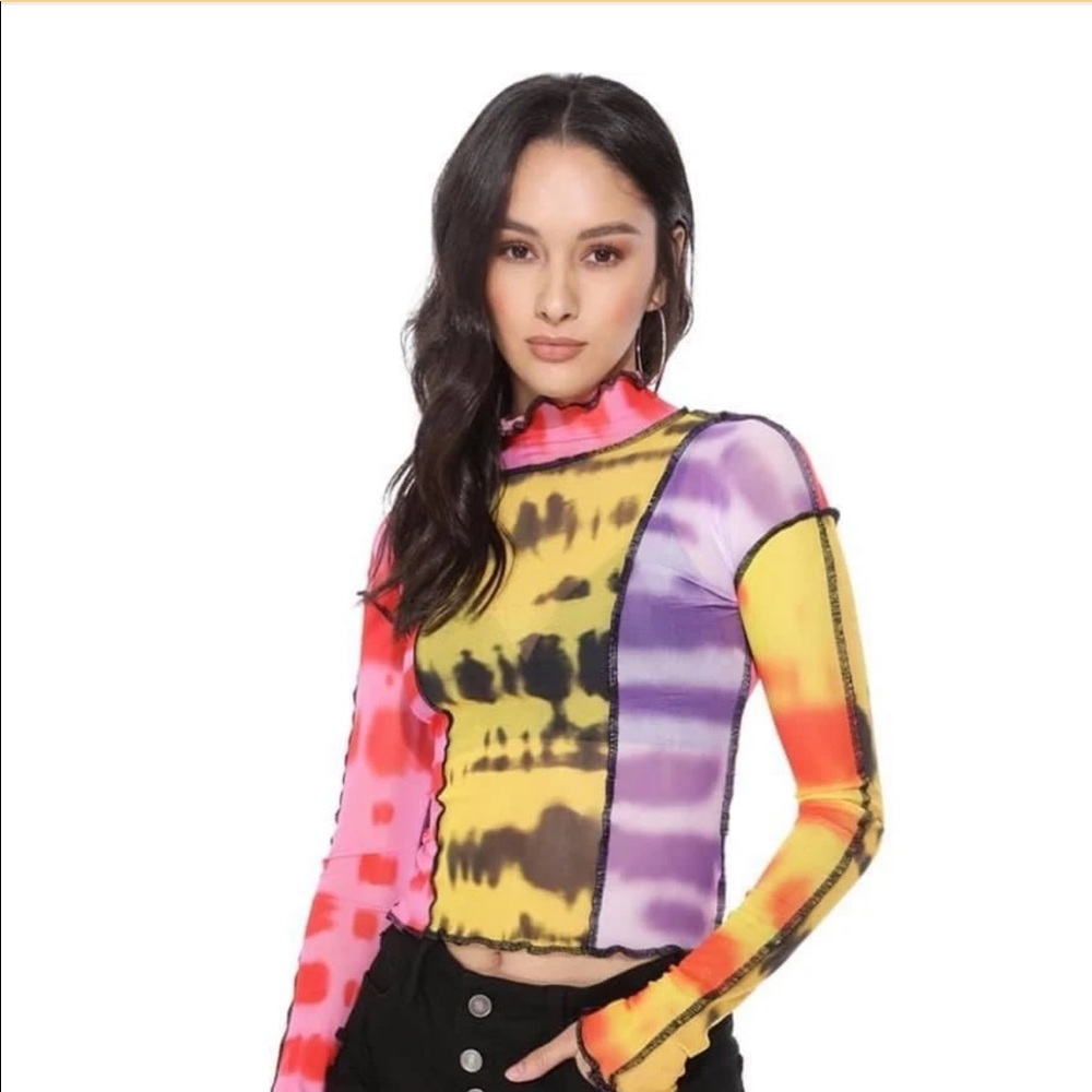 Multi colored shirt